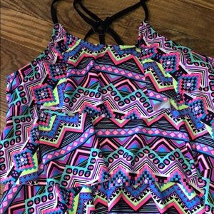 A justice two piece bathing suit